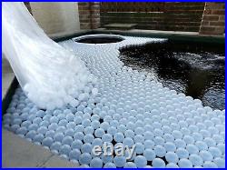 1000 Euro-matic 50mm Blue Koi Carp Pond Swimming Pool Insulation Cover Balls