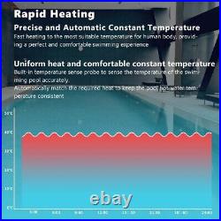15KW Electric Water Heater Swimming Pool & Home Bath SPA Hot Tub Constant Heater