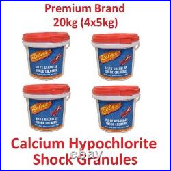20kg Chlorine Shock Granules 4x5kg tubs