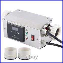220V Thermostat Electric Water Heater for Swimming Pool SPA Hot Tub 5.5KWith2KW