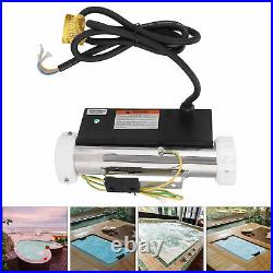 3KW 220V Electric Swimming Pool Water Heater Thermostat Hot Tub Bathtub Spa