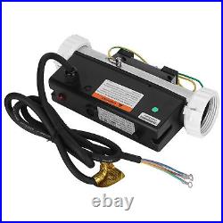 3KW 220V Electric Swimming Pool Water Heater Thermostat Hot Tub Bathtub Spa
