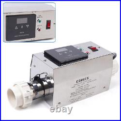 3KW 220V Swimming Pool Thermostat Electric Heating Water Heater SPA Hot Tub Bath