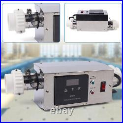 3KW 220V Swimming Pool Thermostat SPA Hot Tub Electric Bath Water Heater