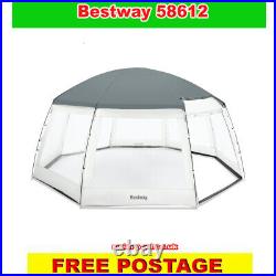 Bestway 58612 Round Pool Dome for swimming pool and Hot tub Spas limited stock