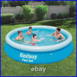 Bestway Fast Set Inflatable Swimming Pool Round 366x76 cm 57273 UK HOT