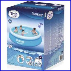Bestway Fast Set Inflatable Swimming Pool Round 366x76 cm 57273 UK HOT