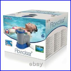 Bestway FlowClear Filter Pump For Lay-Z-Spa 1500Gal Swimming Pool Hot Tub