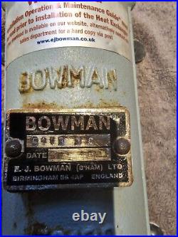 Bowman EC-120 70KW Cupro-Nickel SWIMMING POOL HEAT EXCHANGER
