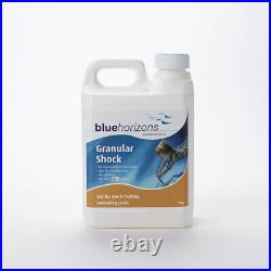 Chlorine Granular Shock Blue Horizons Hot Tub Spa 2 x 5kg (10kg)