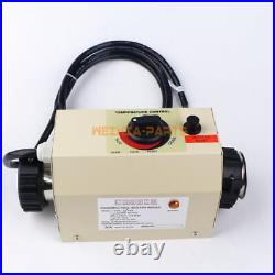 Electric Swimming Pool Heater SPA Water Bath Hot Tub Thermostat Heater 3KW 220V