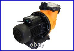 FCP 370S 0.5 HP swimming pool pump 0.37 kW 230V self-priming with filter basket