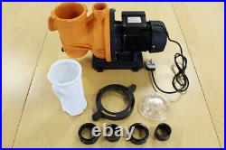 FCP 550S 0.75 HP swimming pool pump 0.55 kW 230V self priming with filter basket