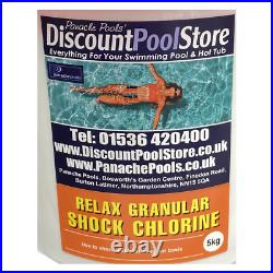 Granular Shock Chlorine Granules Swimming Pool Spa Tub 4 x 5 kg