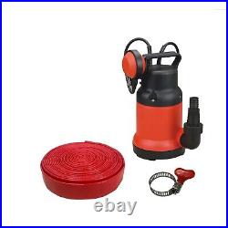 Hot Tub & Swimming Pool 1/2HP SUBMERSIBLE CLEAN WATER PUMP WITH 25' (7.6M) HOSE