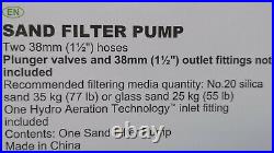 Intex 26648 Krystal Clear 2800 GPH Above Ground Swimming Pool Sand Filter Pump