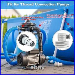 Pool Filter Hose Swimming Pool Hot Tub Length 59 Inch Pool Hose With Clips