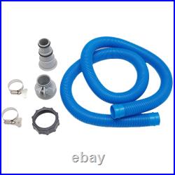 Pool Filter Hose Swimming Pool Hot Tub With Clips Flexible For Above Ground Kit