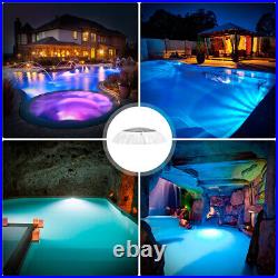 RGB LED Floating Light Colorful Swimming Pool Pond Hot Tub Underwater Lamp 12W