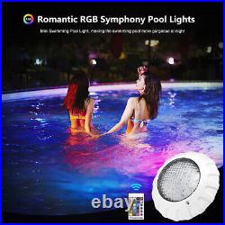 RGB LED Floating Light Colorful Swimming Pool Pond Hot Tub Underwater Lamp 12W