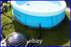 Solar Thermal Heater Dome Swimming Pool Heating Kids Paddling Hot Water Energy
