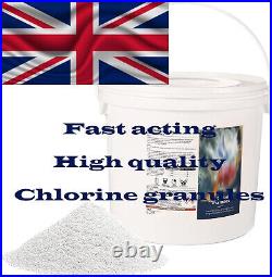 Stabilised Chlorine Granules 25kg Rapid dissolve Neutral PH Quality product B