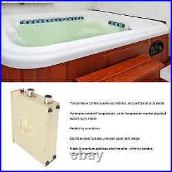 Swimming Pool Heater Pump Circulation Heated 11KW SPA Water Heater For Hot