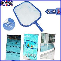 Swimming Pool Skimmer Flat Leaf Debris Hot Tub Koi Pond Skimmer Net Handheld